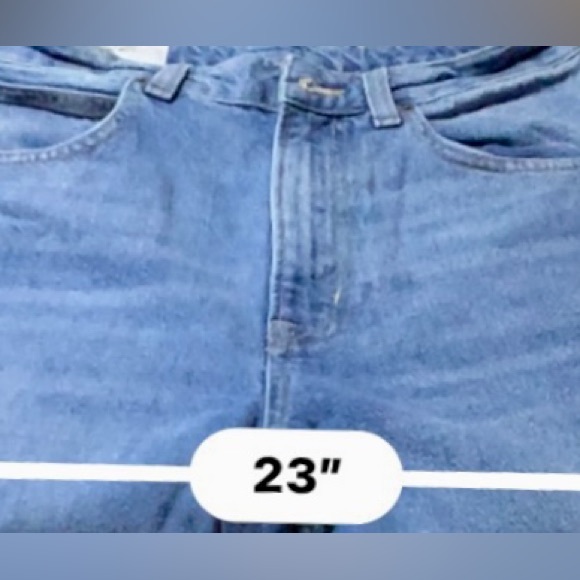 💥 H&M 90’S baggy jeans women💥Sz 8💥 THE RECYCLED DENIM COLLECTION💥#DHM8💥 - Picture 11 of 14